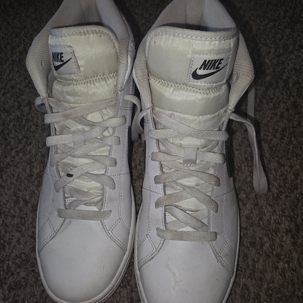 Nike Cream High-Top Sneakers